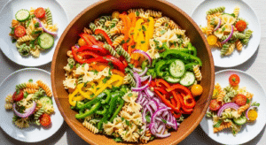 Easy Rainbow Pasta Salad Recipe | Best Cold Salad by Tyla Easy Rainbow Pasta Salad Recipe | Best Cold Salad by Tyla