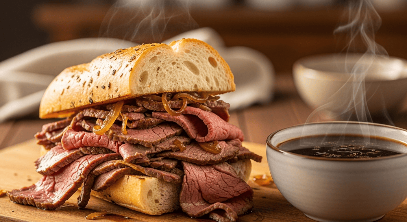 slow cooker french dip recipe