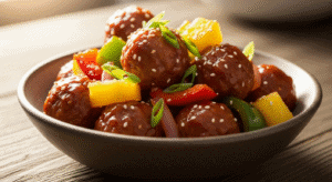 Best Sweet and Sour Meatballs Recipe | Tyla's Kitchen Best Sweet and Sour Meatballs Recipe | Tyla’s Kitchen