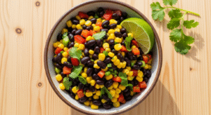 Easy Black Bean Corn Salad | Fresh & Zesty by Tyla Easy Black Bean Corn Salad | Fresh & Zesty by Tyla