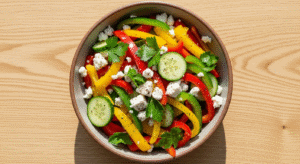 Easy Summer Pepper Salad: Bright & Refreshing | by Tyla Easy Summer Pepper Salad: Bright & Refreshing | by Tyla