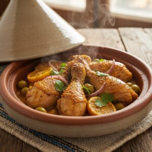 Easy Moroccan Chicken Tagine Recipe — Ready in 45 Minutes Easy Moroccan Chicken Tagine Recipe — Ready in 45 Minutes
