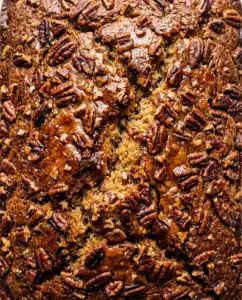 Alabama Pecan Bread With Maple Glaze — Moist Loaf Alabama Pecan Bread With Maple Glaze — Moist Loaf