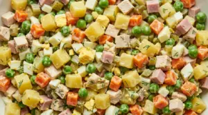 Authentic Olivier Salad Recipe for Creamy Russian Salad Authentic Olivier Salad Recipe for Creamy Russian Salad
