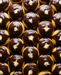 Boston Cream Cupcakes With Rich Ganache Topping