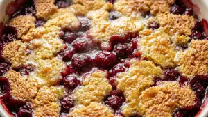 Cherry Dump Cake With Golden Buttery Topping (Easy) Cherry Dump Cake With Golden Buttery Topping (Easy)