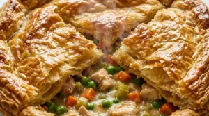 Easy Chicken Pot Pie Recipe with Puff Pastry Easy Chicken Pot Pie Recipe with Puff Pastry