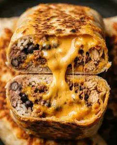 Grilled Cheese Burrito Loaded With Melty Cheese Grilled Cheese Burrito Loaded With Melty Cheese