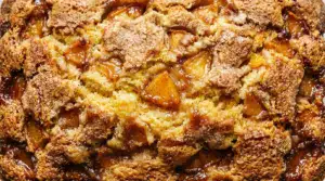 Peach Cobbler Pound Cake With Sweet Fruity Layers