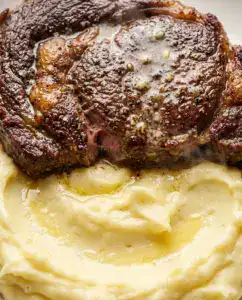 Steak and Mashed Potatoes for a Cozy Family Dinner Steak and Mashed Potatoes for a Cozy Family Dinner