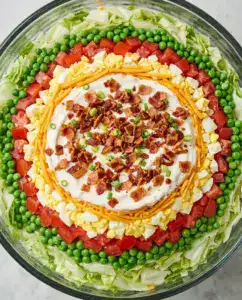 Seven Layer Salad: A Classic Retro Side Dish