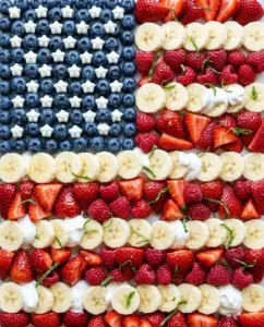 Patriotic Fruit Salad: Red White & Blue Bites Patriotic Fruit Salad: Red White & Blue Bites