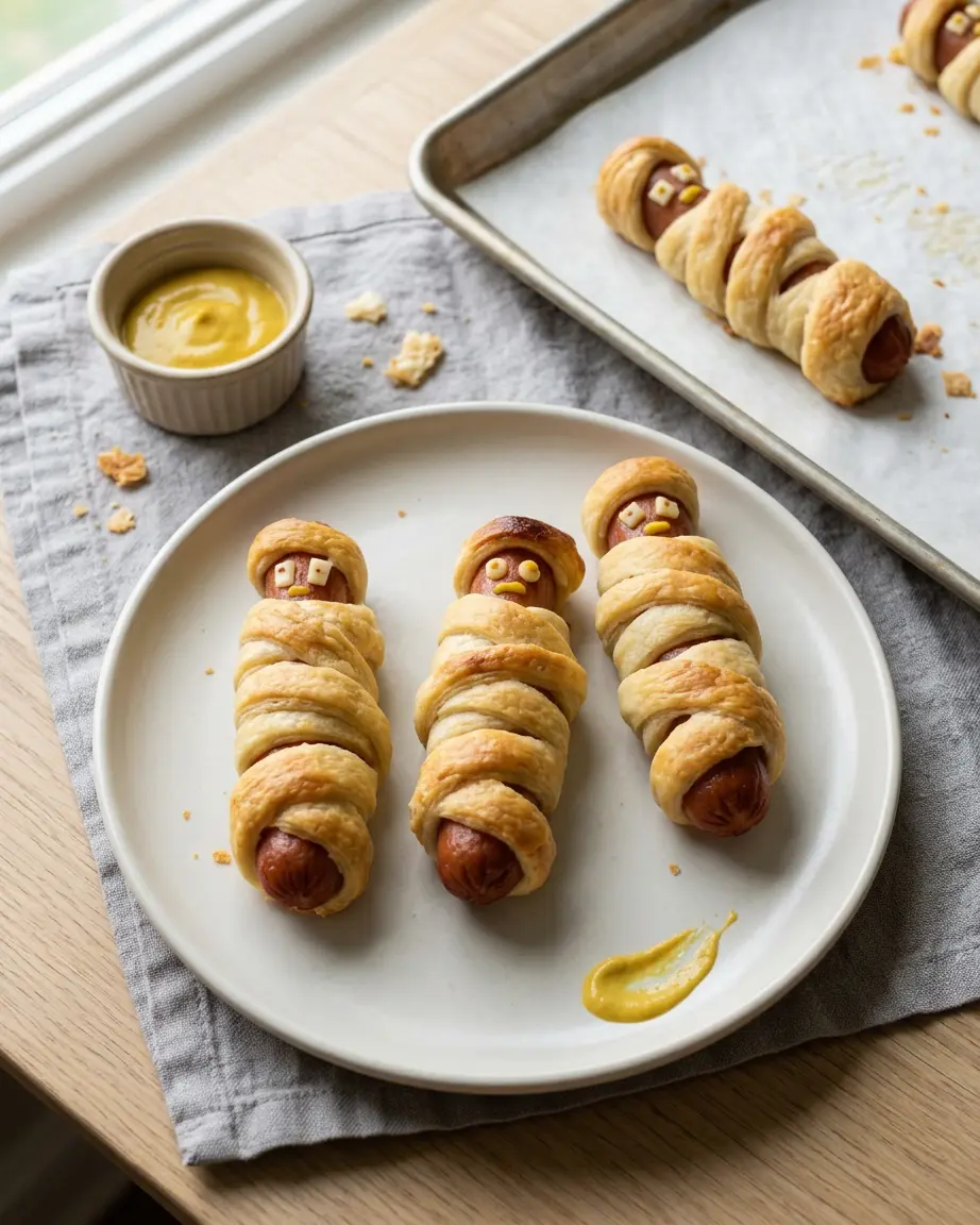Mummy Hot Dogs: Make This Fun Halloween Treat Mummy Hot Dogs