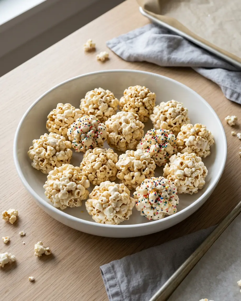 Marshmallow Popcorn Balls