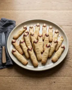 Witch Finger Cookies With Spooky, Almond-Topped Details Witch Finger Cookies With Spooky, Almond-Topped Details